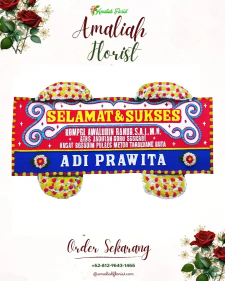 Papan Bunga Ucapan Selamat Blumah